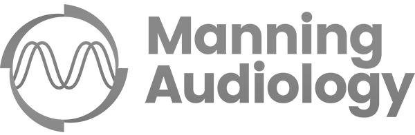 Orange logo for manning audiology